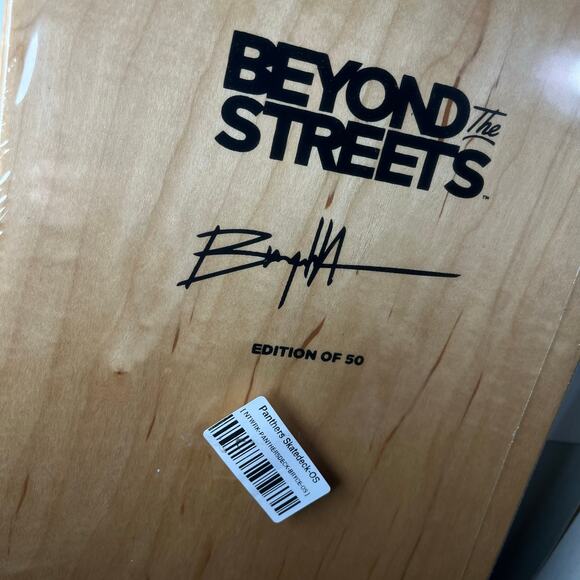 •SEALED• BRYCE WONG x Beyond the Streets 'Panthers' Skateboard Deck  8.25 x 32” - Picture 8 of 9